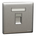 SWITCHES AND SOCKETS-SCHNEIDER-1 Gang wall plate (without module)