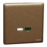SWITCHES AND SOCKETS-SCHNEIDER- USB Charger USB A + USB C