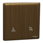 SWITCHES AN D SOCKETS- SCHNEIDER-2 Gang switch, Neon, “Do Not Disturb”,  “Please Wait - Image 3