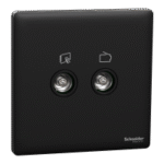 SWITCHES AND SOCKETS-SCHNEIDER-2 Gang TV Master/FM Socket - Image 2