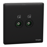 SWITCHES AND SOCKETS-SCHNEIDER-2 Gang TV Socket - Image 2