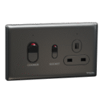 SWITCHES AND SOCKETS- SCHNEIDER- 45A Cooker Control Unit - Image 2