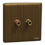 SWITCHES AND SOCKETS-SCHNEIDER- Speaker Connection